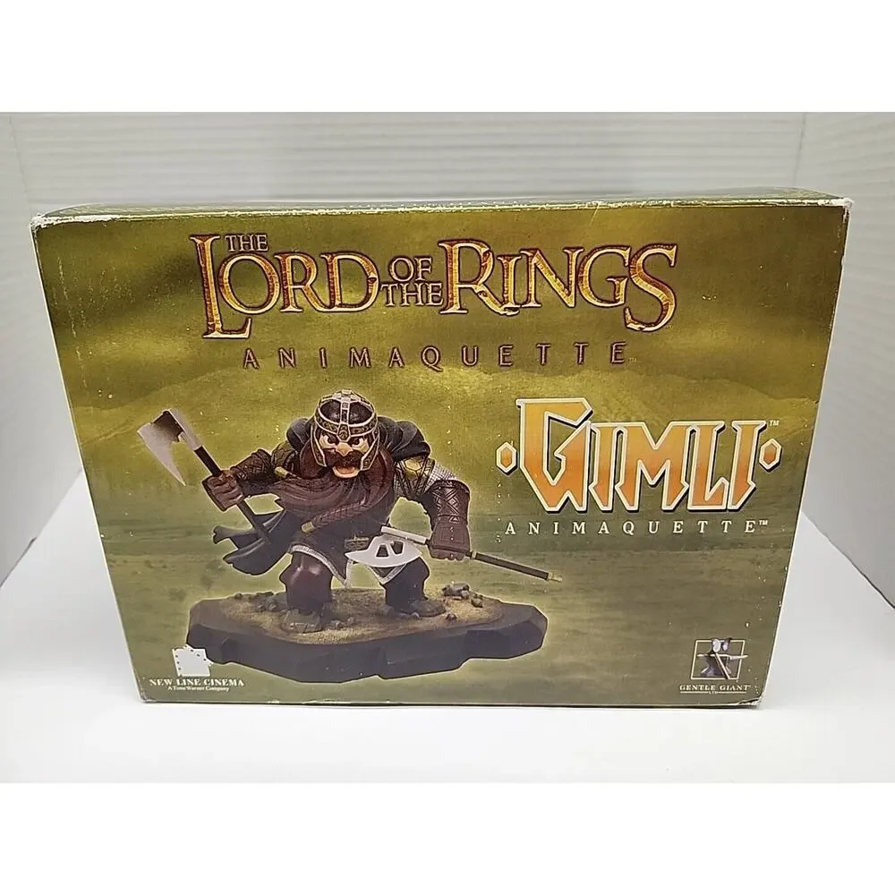 2008 New Lines Cinema The Lord Of The Rings Animaquette Gimli LE 407/1750 In Box